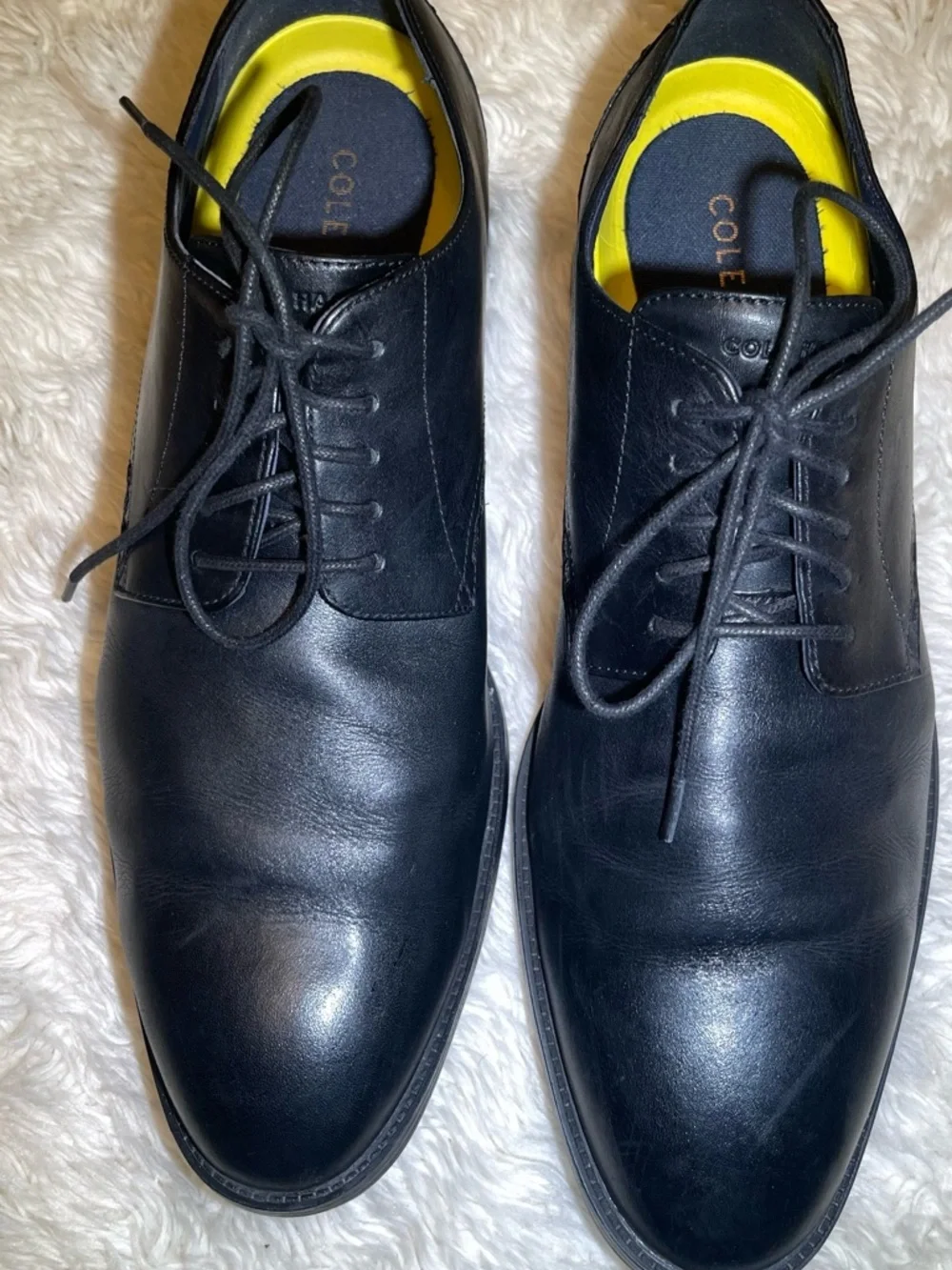 Cole Haan Hawthorn Men’s Black Leather Oxford Shoes size 10.5
